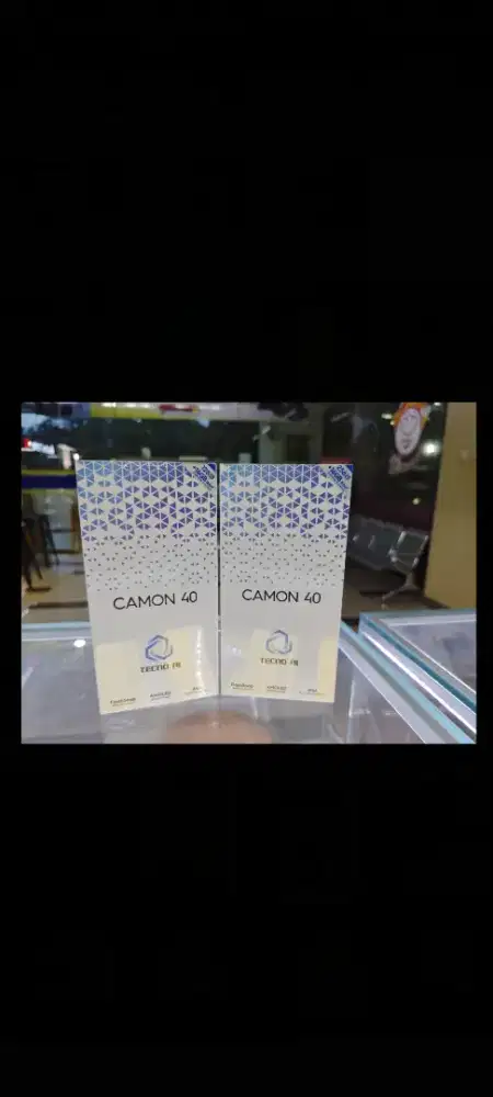 Tecno camon 40 256gb ram 8gb pro garansi resmi
