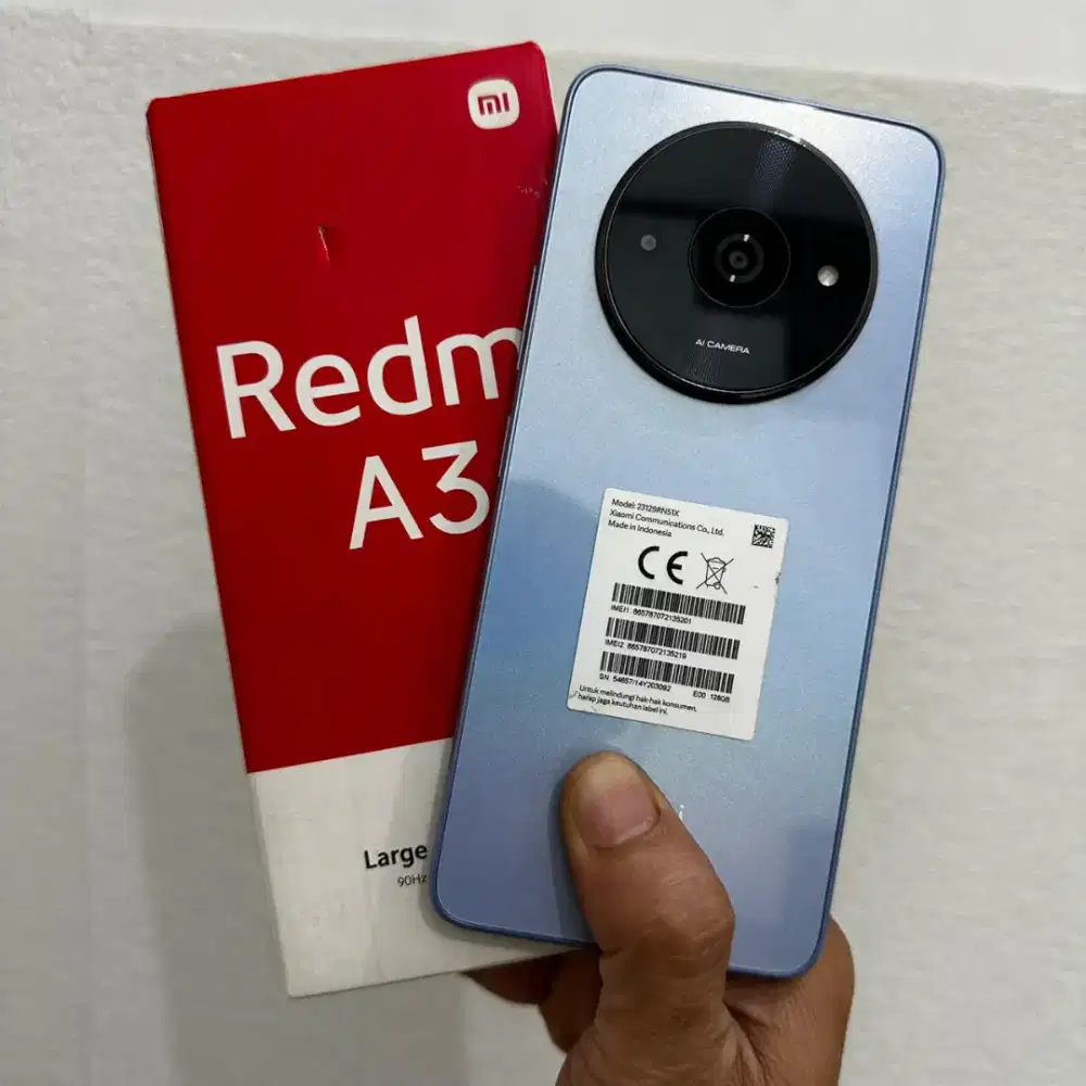 Redmi A3 4/128 Mulus seperti baru