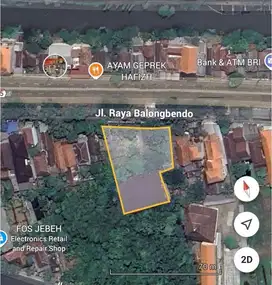DIJUAL GUDANG TERMURAH HITUNG TANAH MLIRIP KRIAN! LOKASI STRATEGIS!
