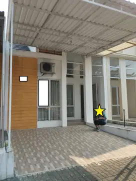 RUMAH SEMI PERABOT DISEWAKAN SUDAH ADA KANOPI AURORA
