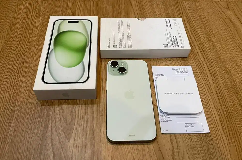 Iphone 15 128 GB Resmi Indonesia Garansi Aktif 2026