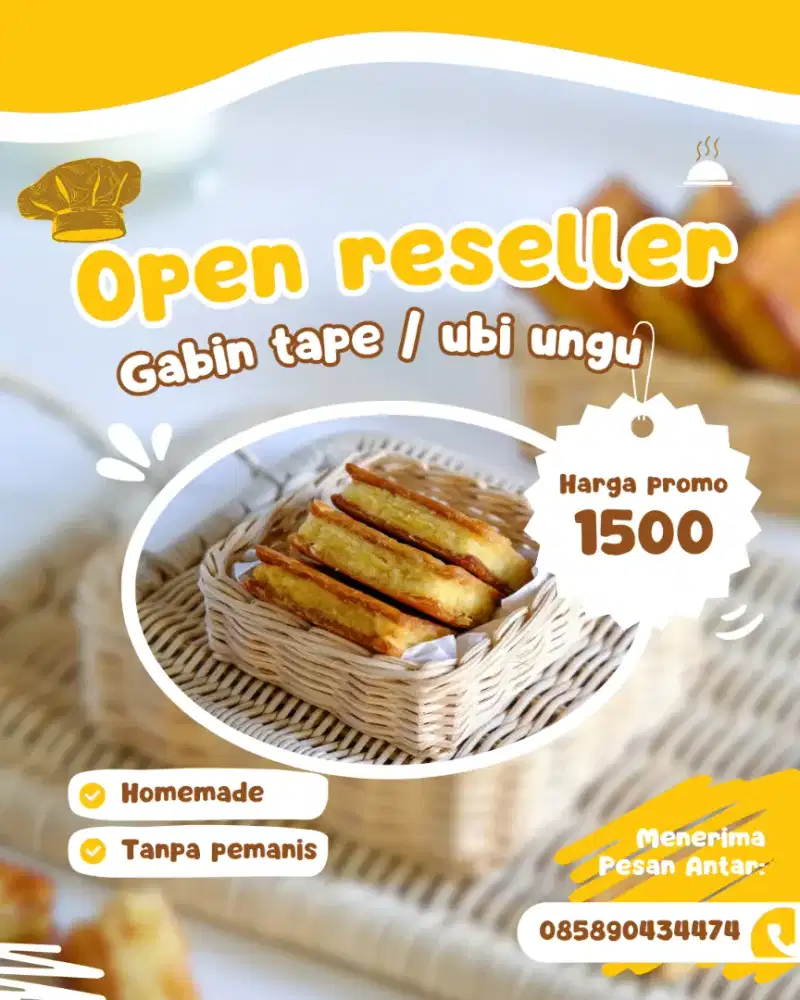 Buka Peluang Bisnis Cuan! Gabung Jadi Reseller Kue Gabin