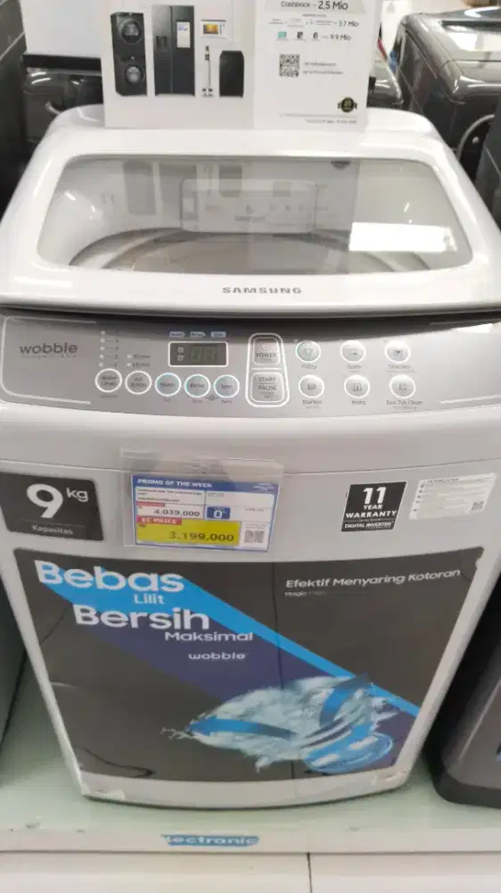 Samsung mesin cuci 9KG cicilan tanpa DP Indodana paylater