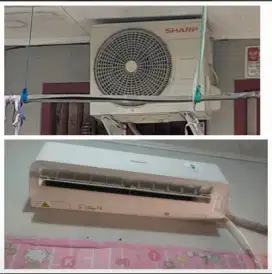 AC SHARP 3/4 masih new blm lama dipake