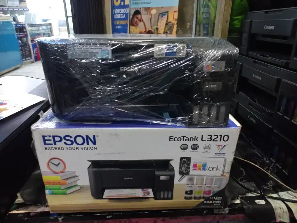 EPSON L3210 FULLSET MSH SEGEL EPSON LIKE NEW NEGO