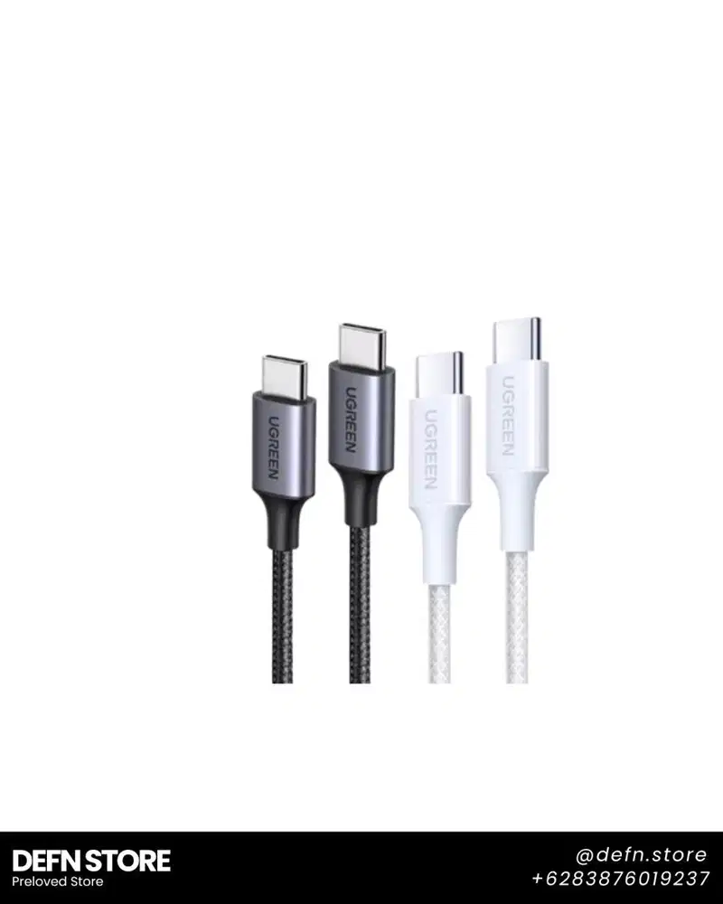 Kabel Data Type-C to Type-C by Ugreen 1 Meter