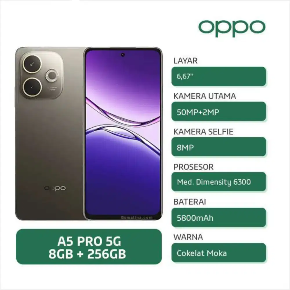 Oppo A5 Pro series bisa Kredit & Tuker tambah
