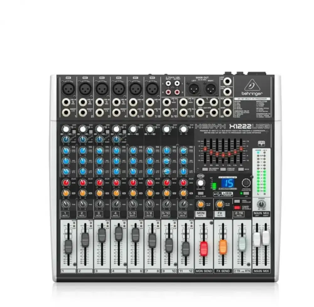 Behringer XENYX X1222USB / X 1222 USB / X1222 USB Mixer Audio ORIG