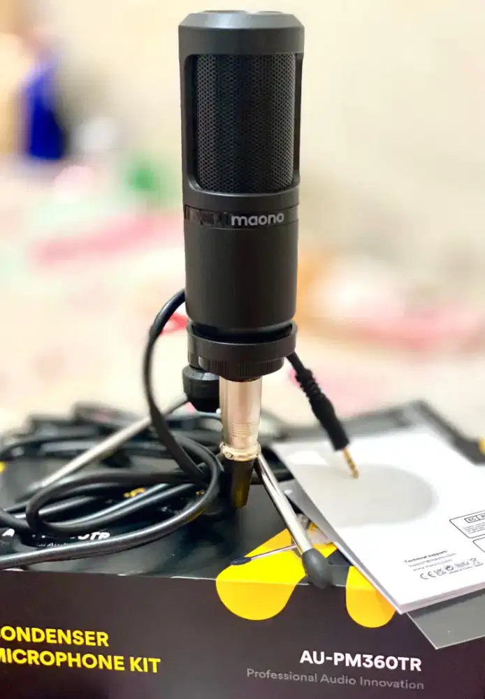 Mic Condenser Livestreaming Merk Maono (Harga Nego)