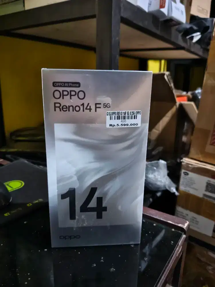 Oppo Reno 14f 5g 8/256 garansi resmi 1 tahun Atlantis dahsyat