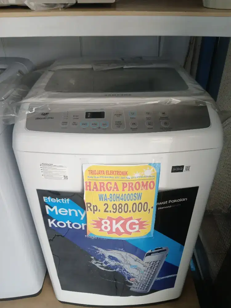 CREDIT MESIN CUCI SAMSUNG 8KG TANPA DP