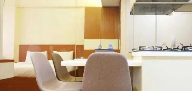 Apartemen di Parkland Avenue Type Studio Luas 28m Full Furnished