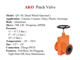 AKO Pinch Valve