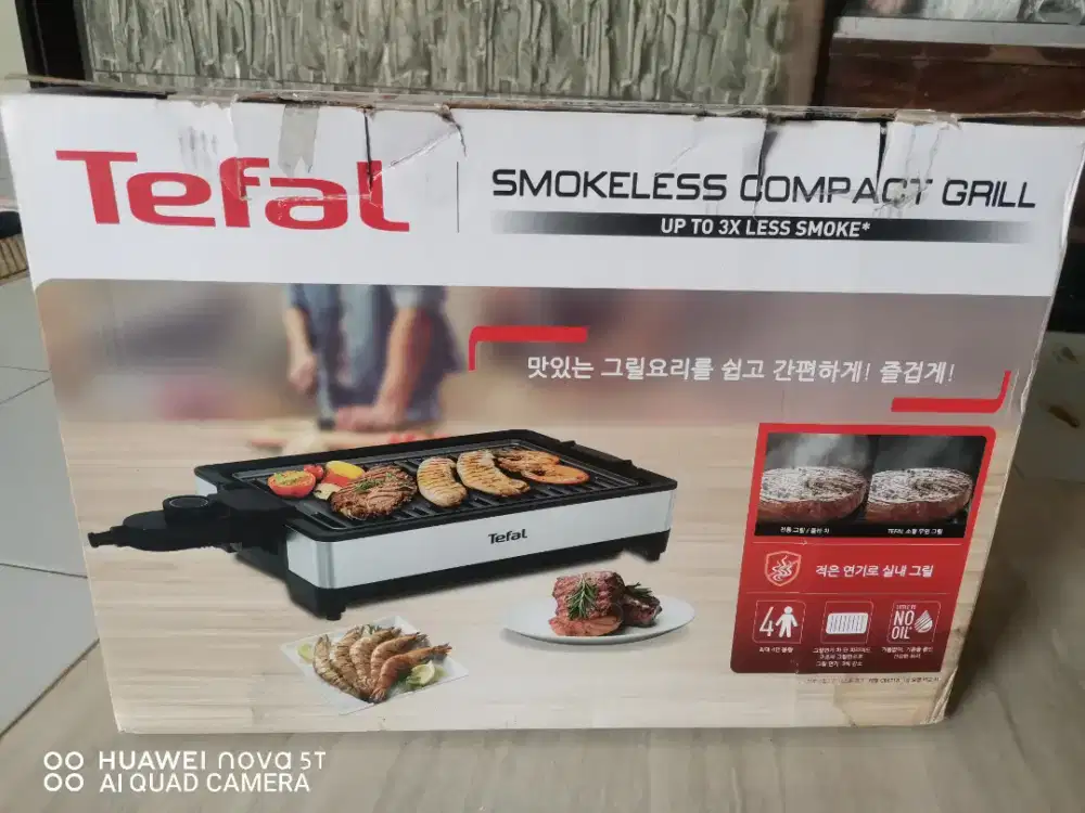 Grill listrik tefal masi baru