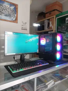 PC EDITING RENDERING I5 6500 RAM 16GB VGA RX580 SET MONITOR 19 75HZ