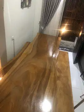 meja kursi kayu trembesi