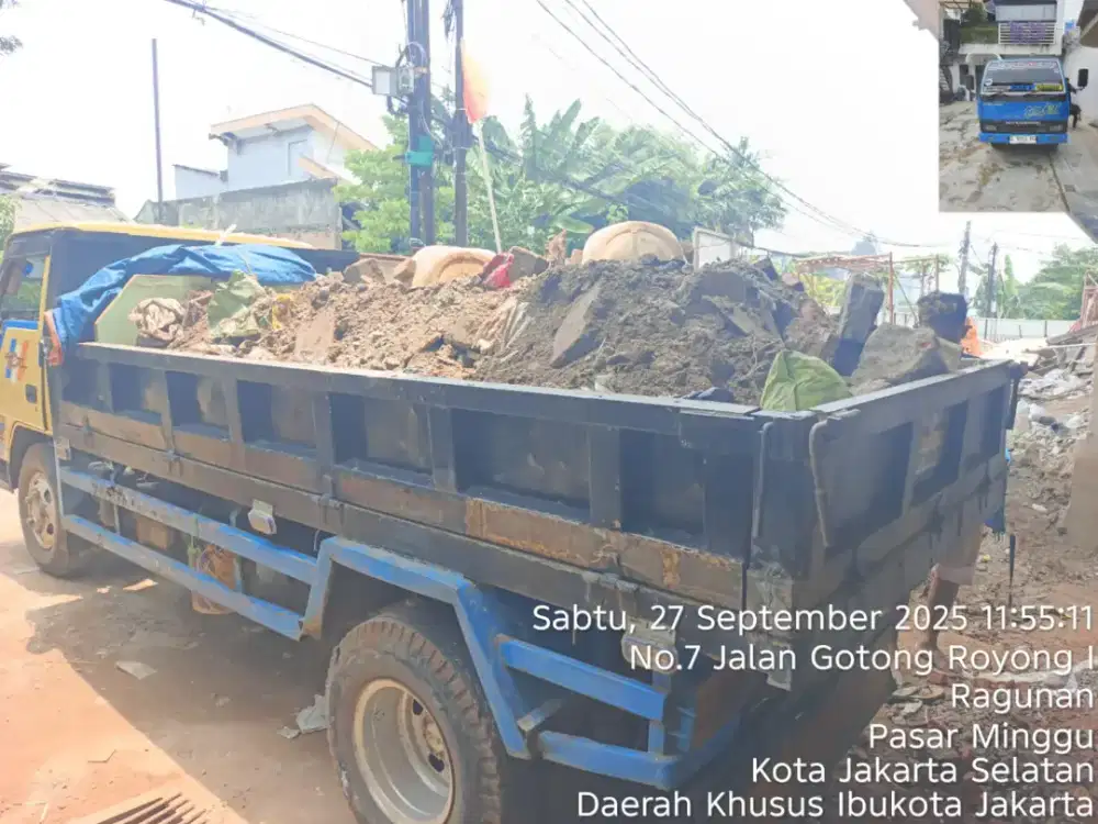 Jasa buang puing sampah