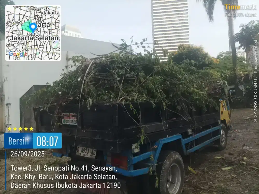 Jasa buang puing dan tanah