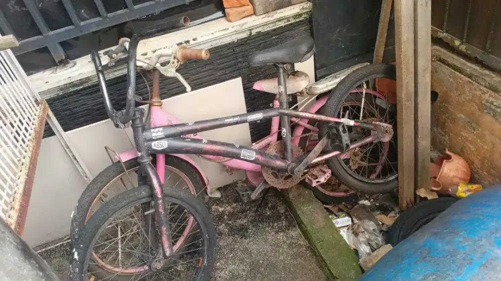Sepeda bekas apa ada nya
