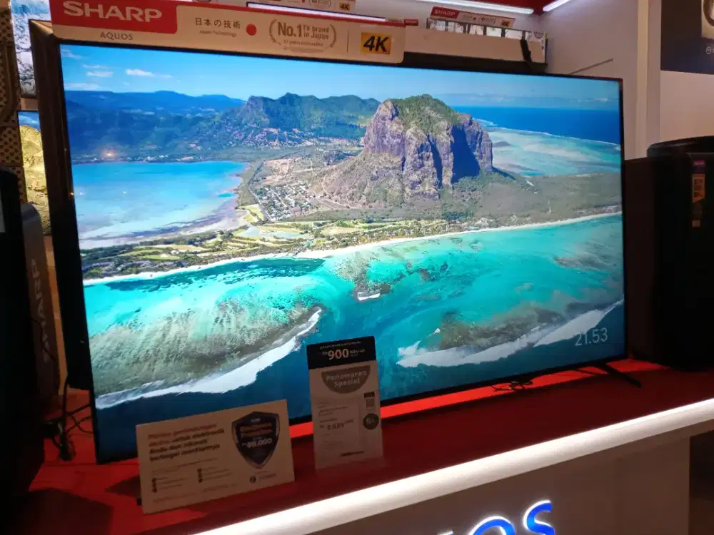 SHARP LED GOOGLE 4K 65INCI 4T-C65FJ1I