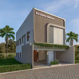 Kost Kayen Jalan Kaliurang Jogja depan Pasar Colombo, pesan bangun, 2 lantai 16  kamar