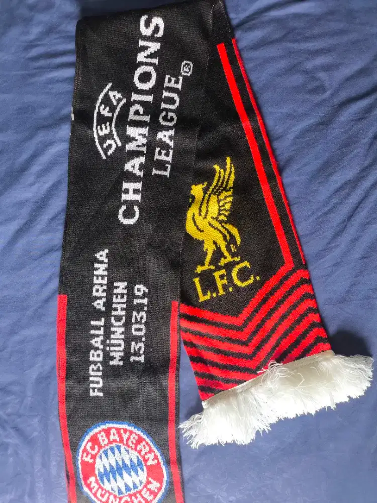 Syal Ori Bayern vs Liverpool FC (Champion Leaque 13/3/2019)