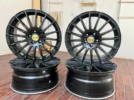 Jual Cepat! Velg Sporty OZ superturismoBlack 18 Inci - Tampil Gahar!!!