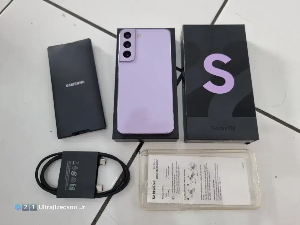 Samsung S22 5G SEIN 8/256 Fullset
Kondisi 95% Mulus, No Minus