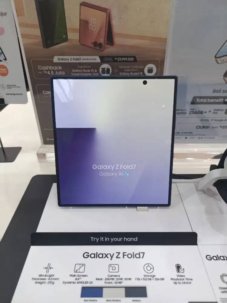 CICILAN INDODANA GALAXY Z FOLD7 12/256