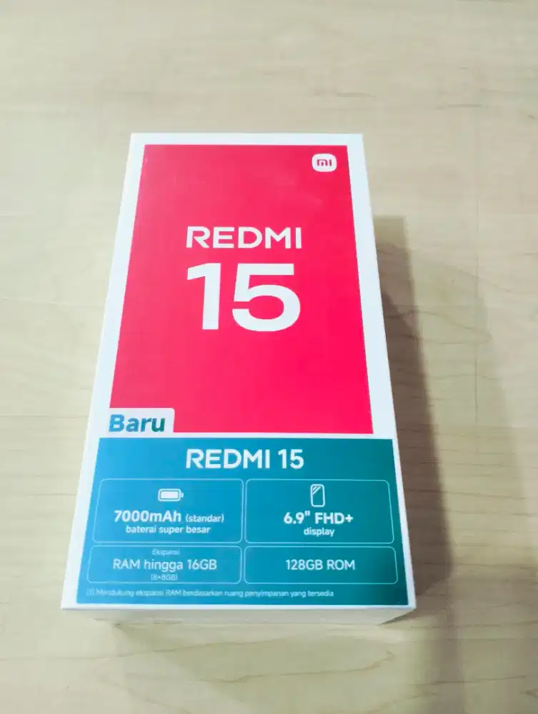 REDMI 15 TERBARU 2JUTAAN