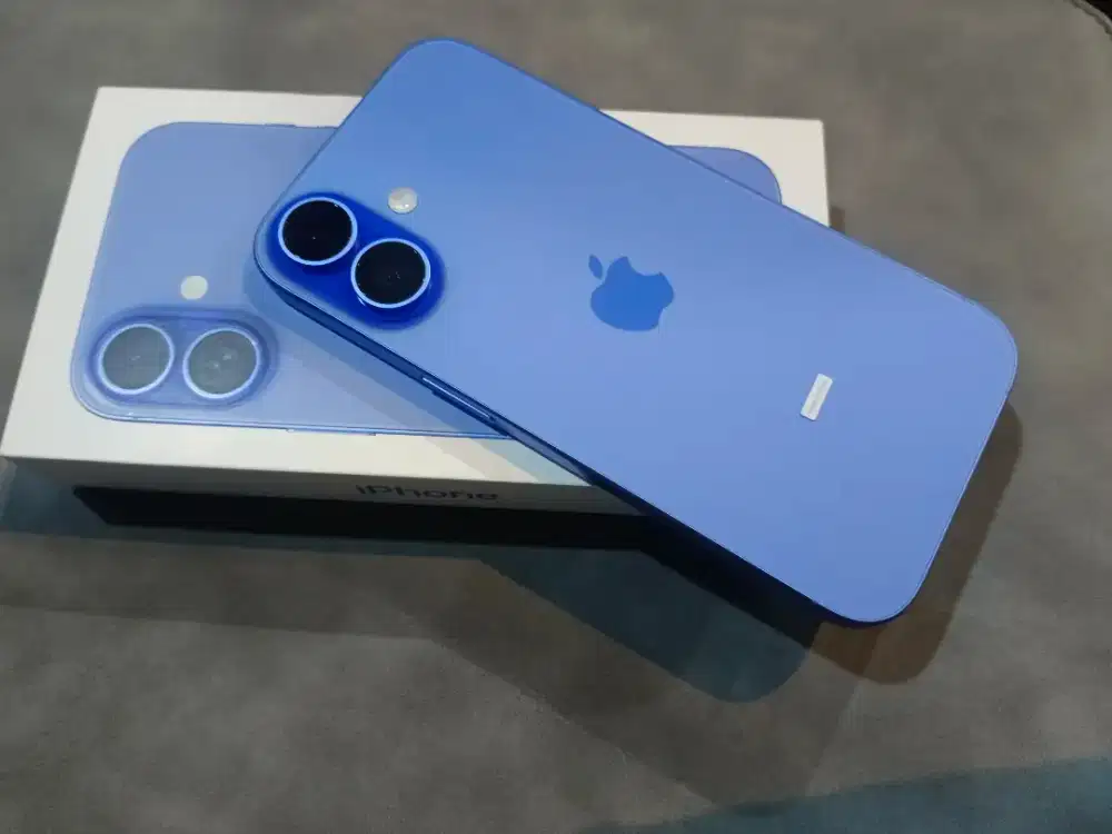 I-PHONE 16 128gb IBOX BARU PAKAI 1 BULAN