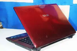 Laptop Asus Ram 8 Red Core i5 Nyala dgn Cas Asus A43S