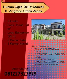 Hunian Pastika Palagan 2 Siap Huni Dekat Monjali & Pusat kota Yogya