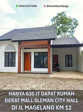 Rumah Siap Huni dekat Komplek Pemda Sleman di Wadas Tridadi Sleman