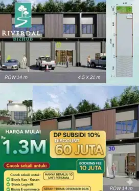 Riverdale Bizpark / Gudang Multiguna Ready 2026