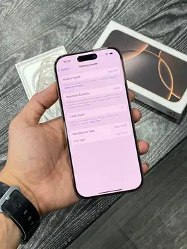 Iphone 16 Pro 128 Gb Desert Resmi Ibox Bh 100% Garansi panjang