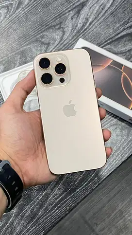 Iphone 16 Pro 128 Gb Desert ResI ibox Bh 100% Garansi panjang