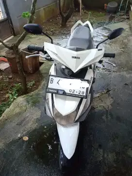 DIJUAL YAMAHA MIO  M3 125 CC TAHUN 2018 WARNA PUTIH