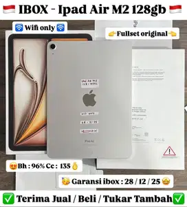 Ipad Air M2 128 Gb Starlight Resmi ibox Muluss Garansi On