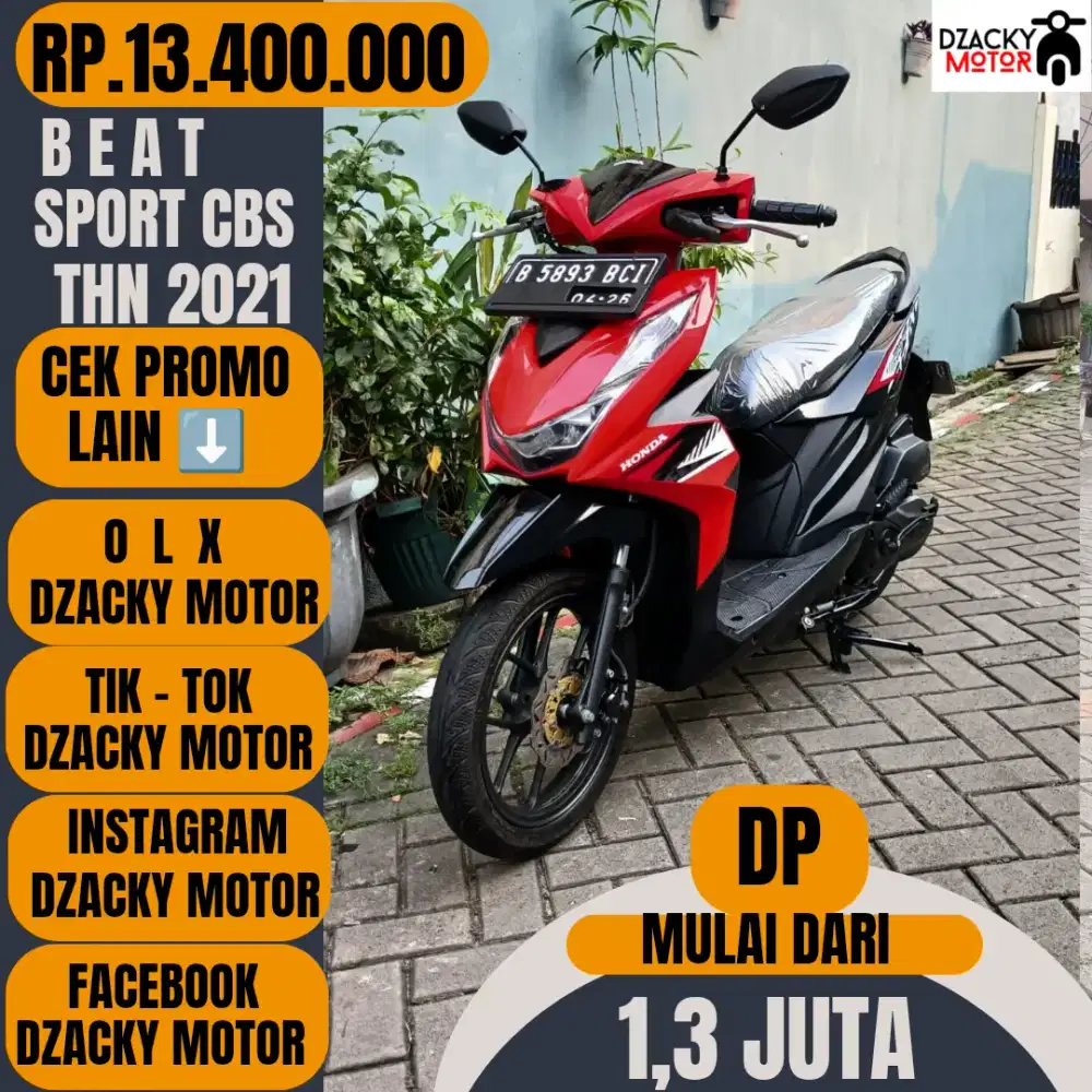 BEAT SPORTY CBS 2021 SECOND LIKE NEW