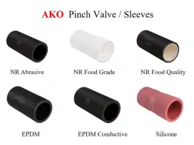 AKO Pinch Valve Sleeves