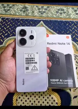 Redmi Note 14 8+8/128gb Lengkap