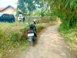 Jual tanah udah ada kolam ikan air dari sumber mata air