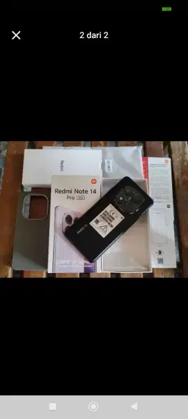 Redmi note 14 pro 5g ram 8/256 fullset like new