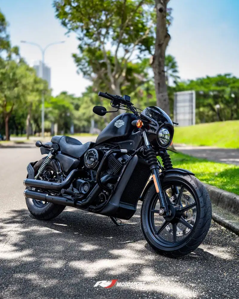 (Full Paper) Harley Davidson Street 500 ABS Nik 2016  Warna Hitam