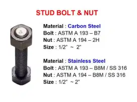 STUD BOLT & NUT