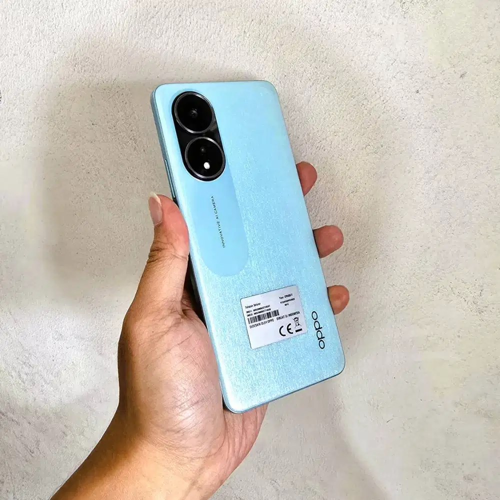 OPPO A58 NFC RAM 6/128 GB Bagus Lengkap - Menerima Tukar Tambah