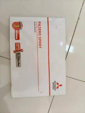 Buku service Mitsubishi Pajero sport Dakar 2021