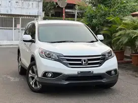 Honda CRV 2.4 Prestige 2013 Putih Met KM 41rb Asli No Genap TDP 16 Jt