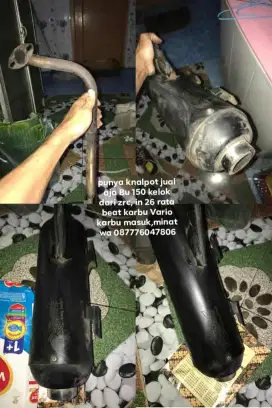 jual knalpot BU net 150rb beat/Vario masuk